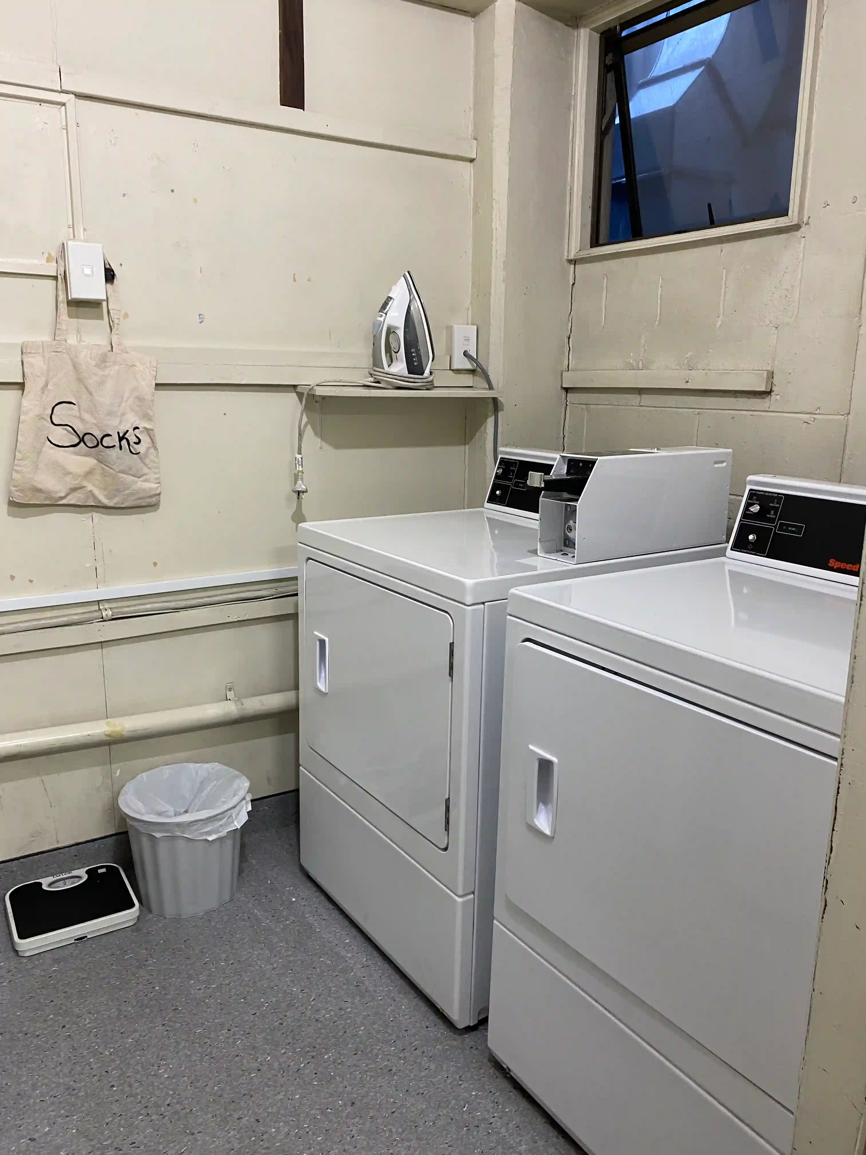 Dryers at Staff Lodge