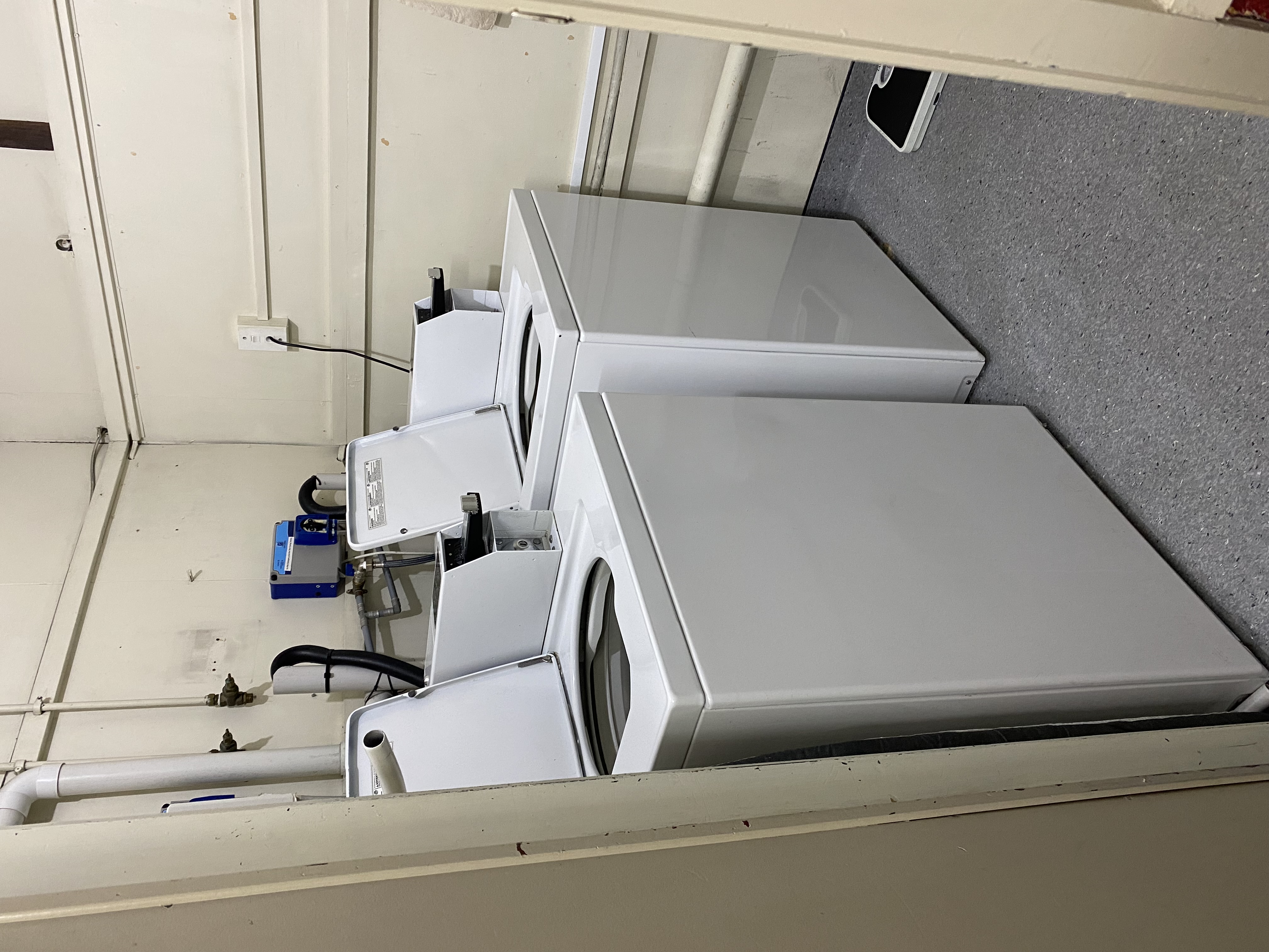 Washing machines at Staff Lodge