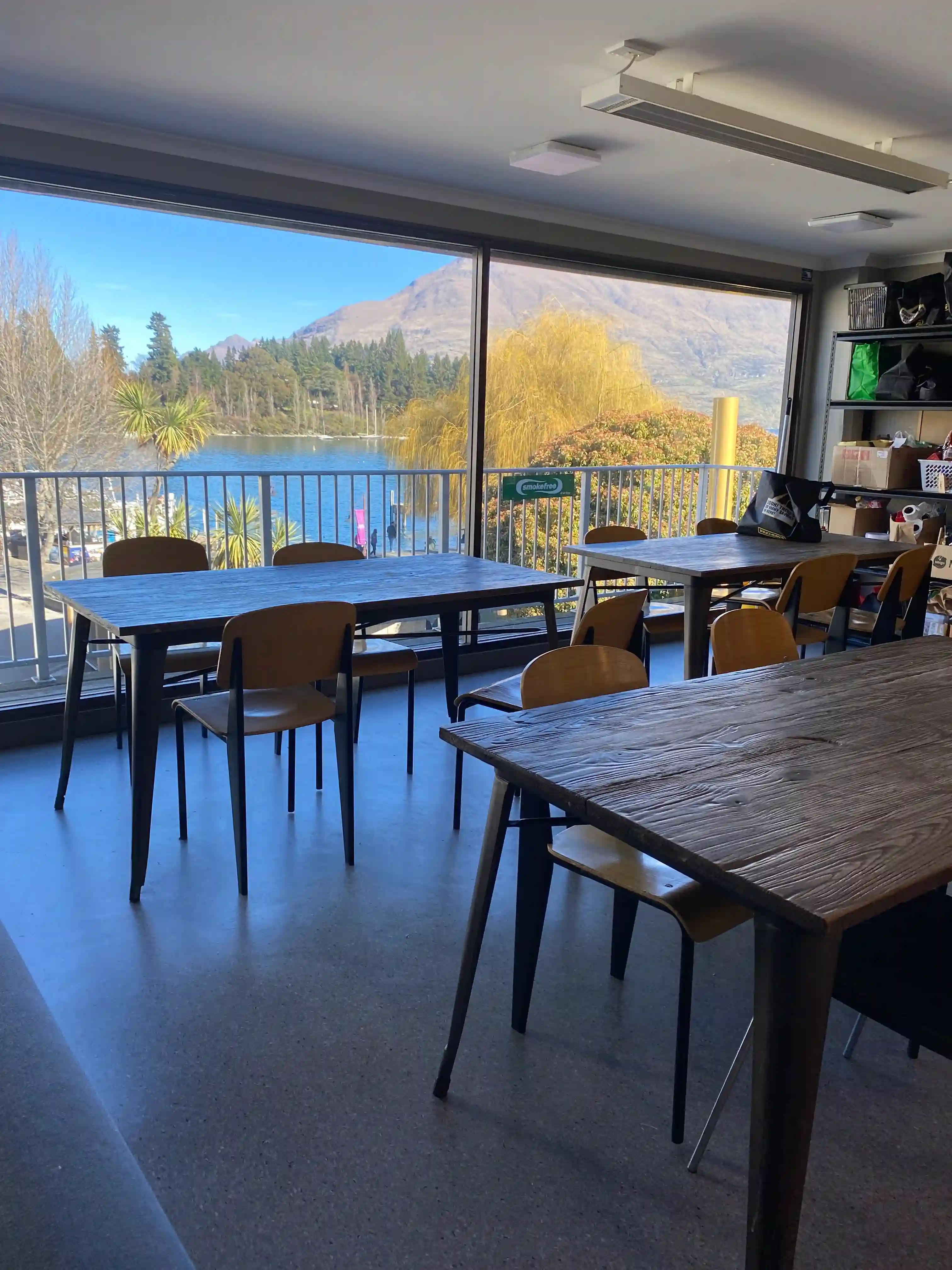 Common lounge at Staff Lodge